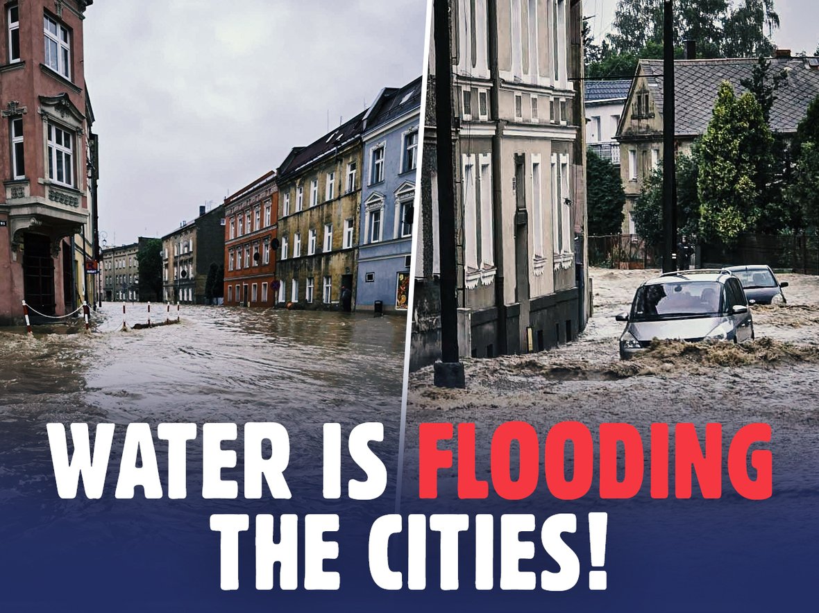 Poland IS FIGHTING against the floods! Help is needed NOW!  - main photo