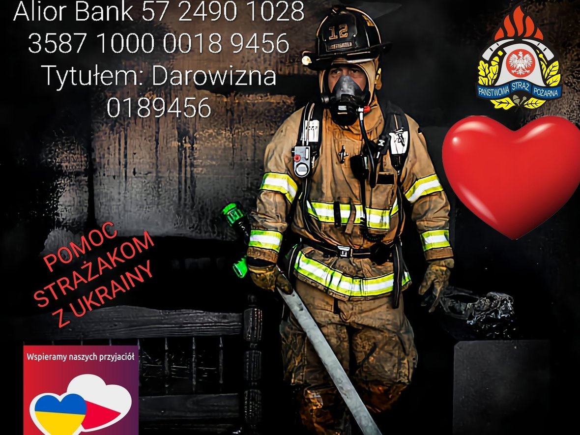 Pomoc dla strażaków z Ukrainy - zdjęcie główne