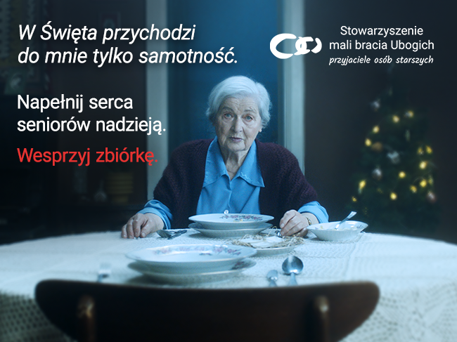 Podaruj Wigilię i napełnij serca seniorów nadzieją - main photo