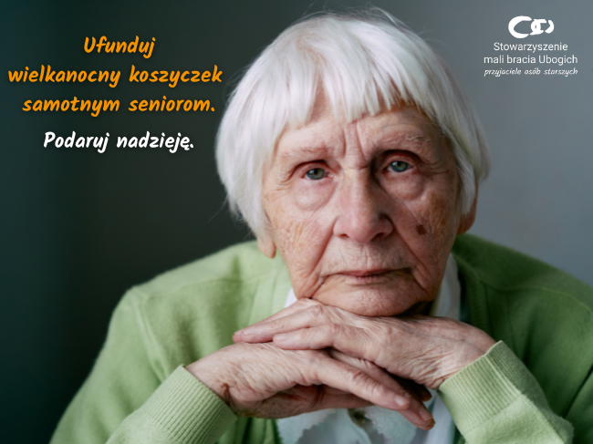 Ufunduj wielkanocny koszyczek samotnej starszej osobie - zdjęcie główne