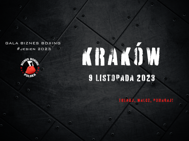 Gala Biznes Boxing Polska 9/11/23 KRAKÓW - zdjęcie główne