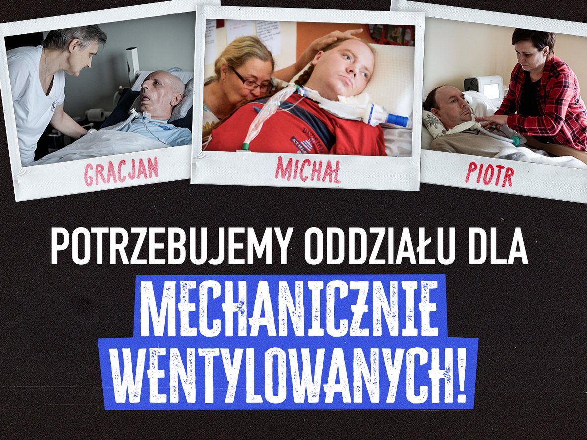 Podaruj im chwilę wytchnienia... Oddział dla pacjentów wentylowanych mechanicznie pilnie potrzebny❗️ - zdjęcie główne