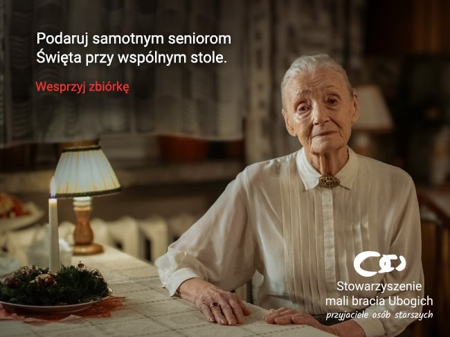 Podaruj Wigilię i napełnij serca seniorów nadzieją - main photo