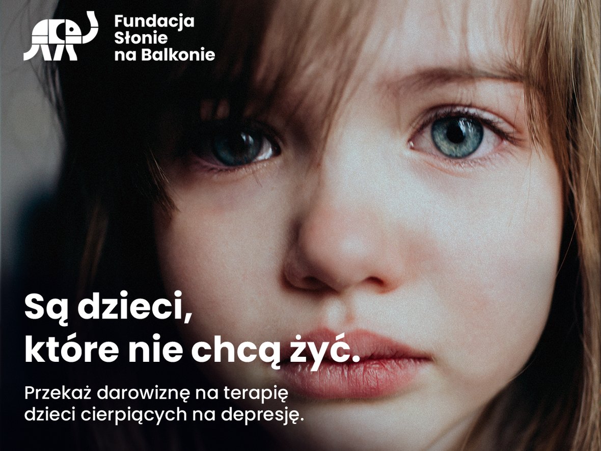 Wspieraj terapię dzieci w depresji! - zdjęcie główne