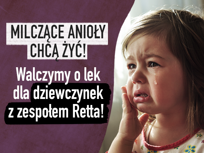 Milczące anioły chcą żyć❗️Walczymy o lek dla dziewczynek z zespołem Retta! - zdjęcie główne