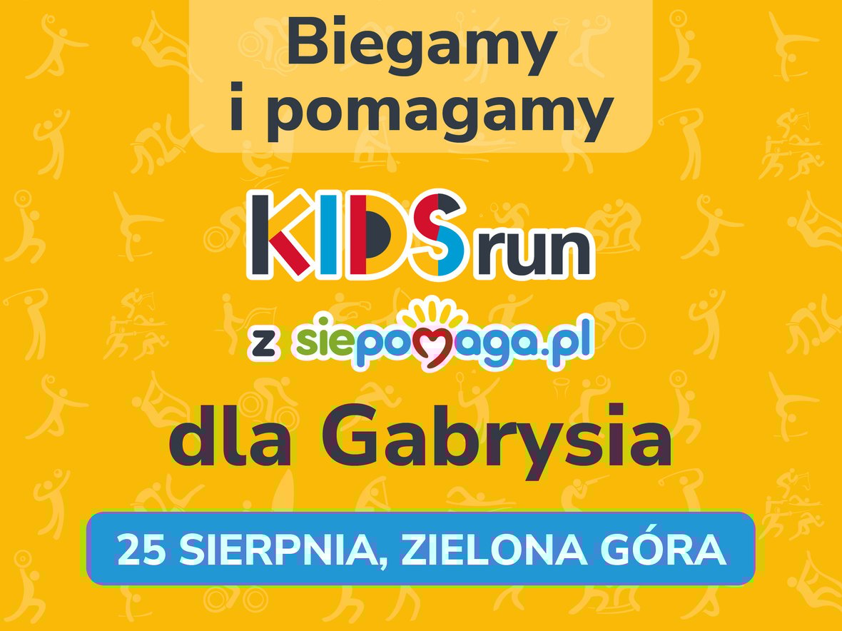 Biegamy i pomagamy Gabrysiowi - zdjęcie główne