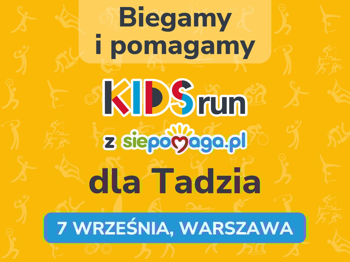 Biegamy i pomagamy Tadziowi - zdjęcie główne