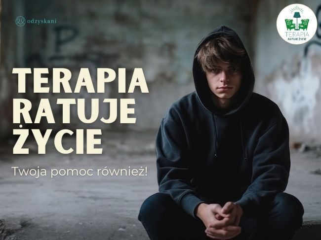 Terapia ratuje życie! Pomóż młodym ludziom je odzyskać! - zdjęcie główne