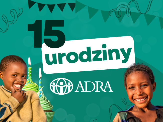 Urodzinowa Skarbonka Fundacji ADRA Polska. - zdjęcie główne