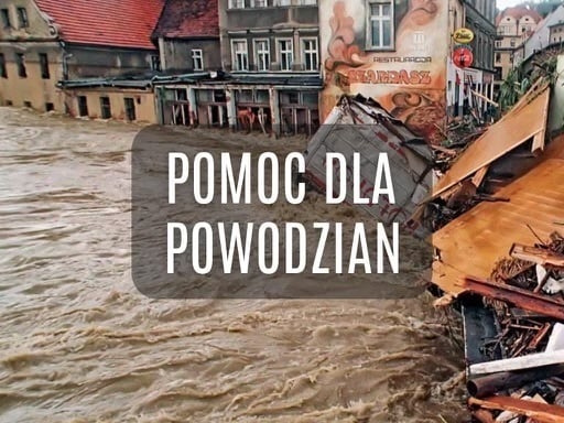Pomoc dla osób dotkniętych powodzią - zdjęcie główne