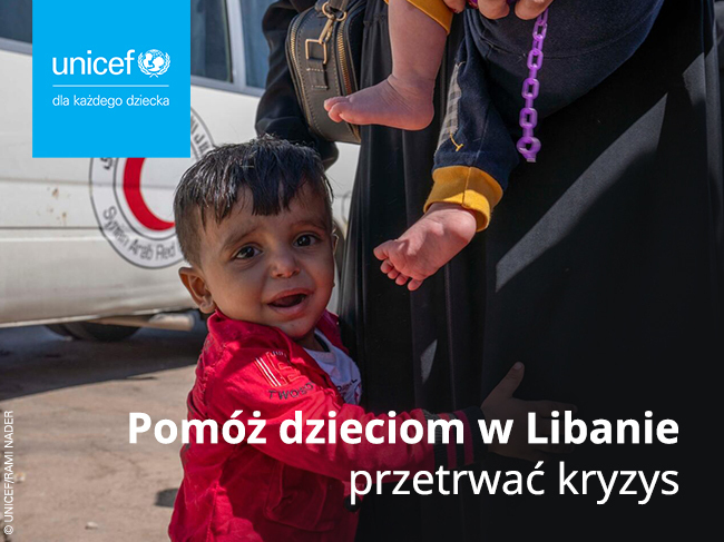 Pomóż dzieciom w Libanie przetrwać kryzys - zdjęcie główne