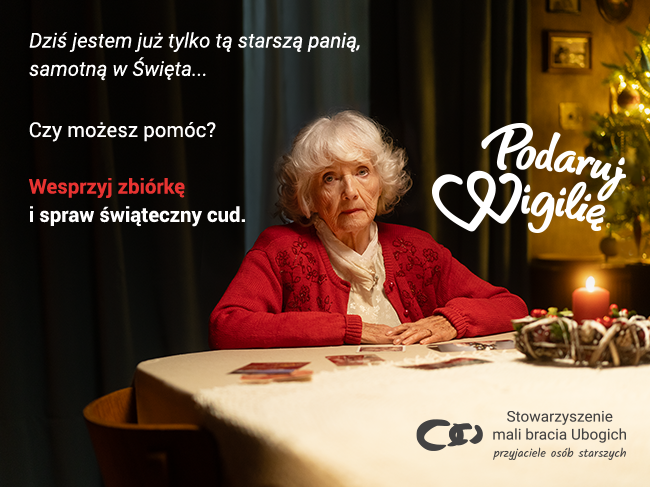 Podaruj Wigilię i napełnij serca seniorów nadzieją - zdjęcie główne