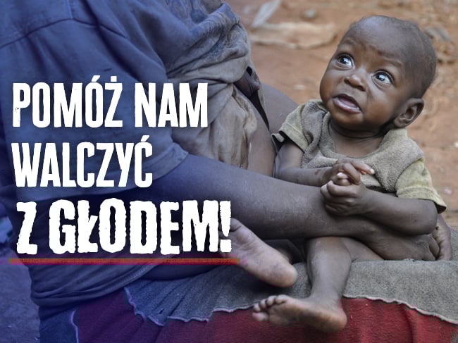 Paczka Życia dla głodujących dzieci. Pomóż zapełnić pusty talerz... - zdjęcie główne