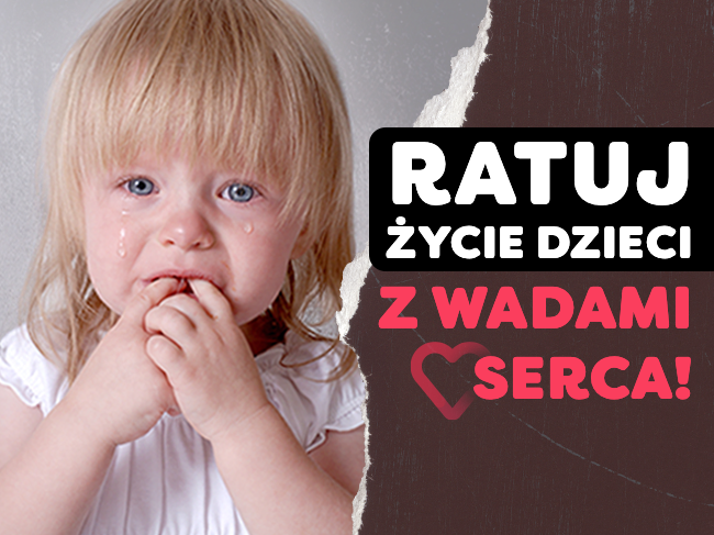 Te małe serca nie mogą przestać bić❣️ Ratuj życie dzieci z wadami serca! - zdjęcie główne