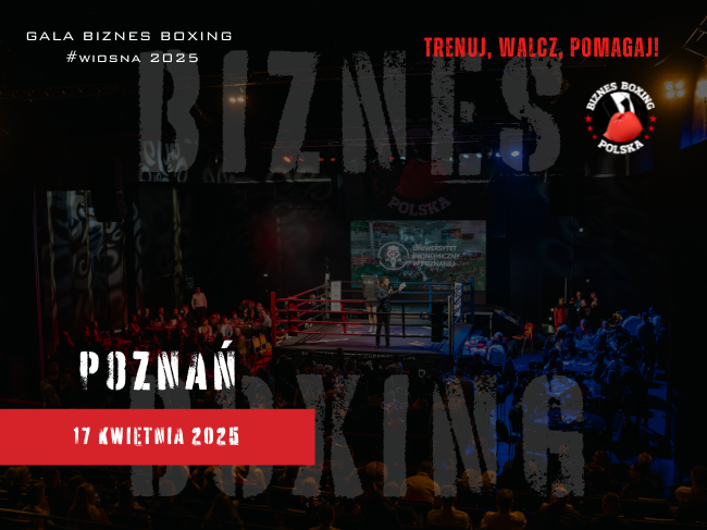 Gala Biznes Boxing Polska 17/04/25 POZNAŃ - zdjęcie główne
