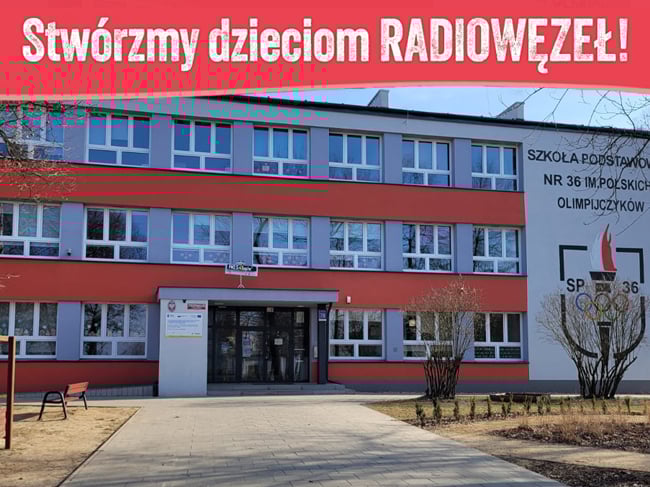 Pomóż utworzyć radiowęzeł w naszej szkole! - main photo