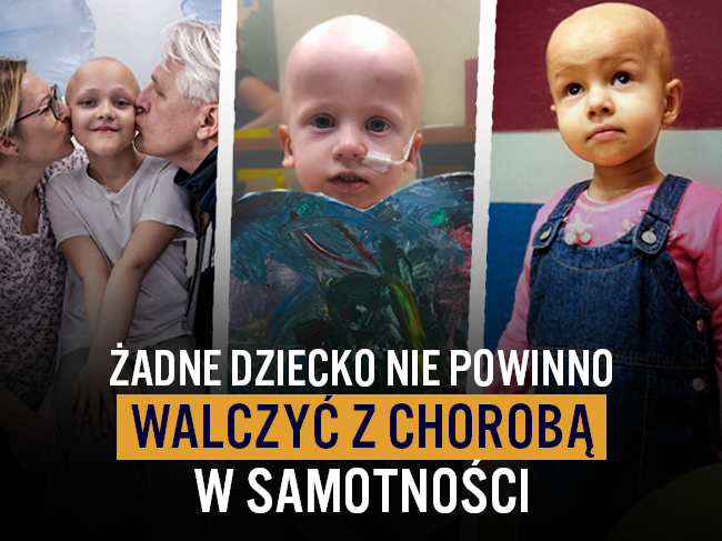 Niech choroba nie rozdziela! Wspierajmy rodziców dzieci chorych nowotworowo! - zdjęcie główne