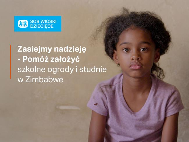 Zasiejmy nadzieję - Pomóż założyć szkolne ogrody i studnie w Zimbabwe! - main photo