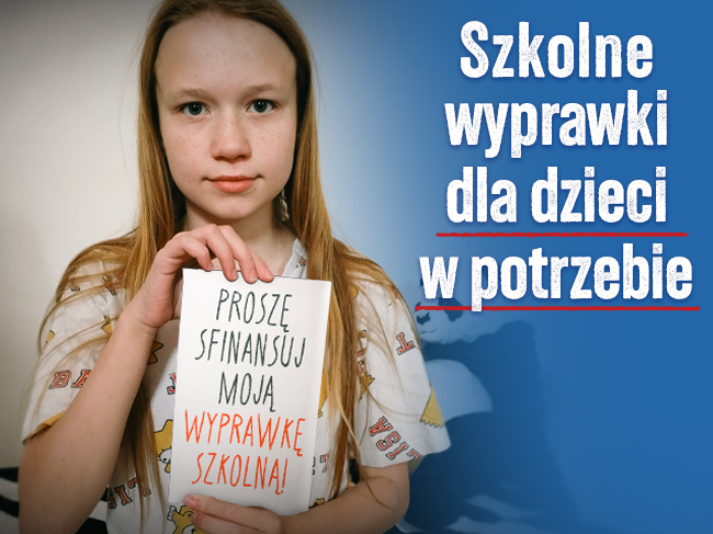 Zapewnij wyprawki szkolne 40 podopiecznym fundacji - zdjęcie główne