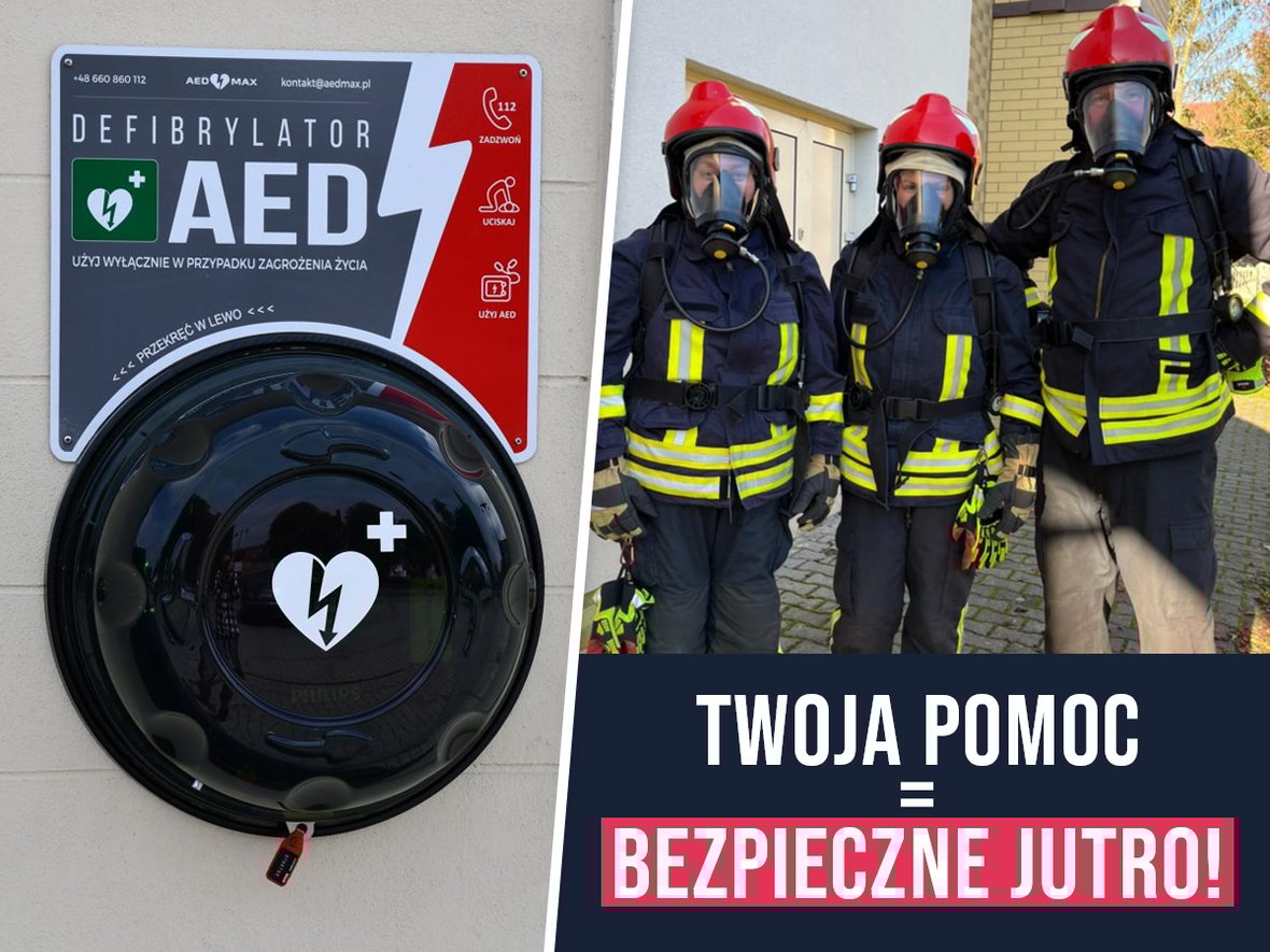 Wspólnie zadbajmy o bezpieczeństwo – AED dla Lubieszewa - main photo
