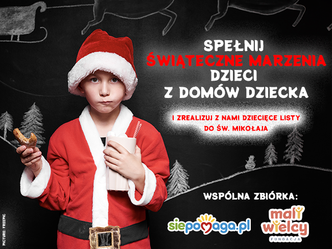 Podaruj dzieciom Święta pełne uśmiechu – zostań Świętym Mikołajem! - zdjęcie główne