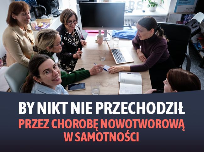 Pomóż nam zbudować Ogólnopolską Sieć Wolontariuszy Onkologicznych! - zdjęcie główne