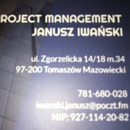 Project Management Janusz Iwanski
