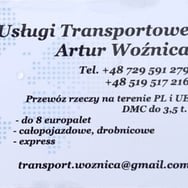 Usługi transportowe Artur Woźnica