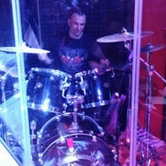 Maras perkusja w Blue Wave Band