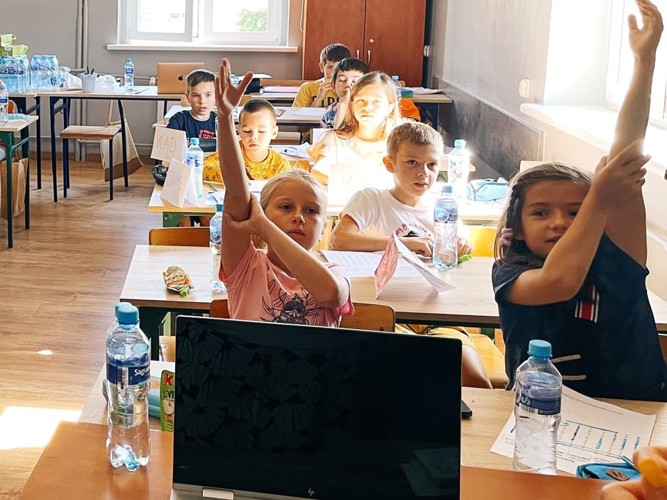 Kurs j. polskiego dla dzieci z Ukrainy w Gnieźnie - zdjęcie główne