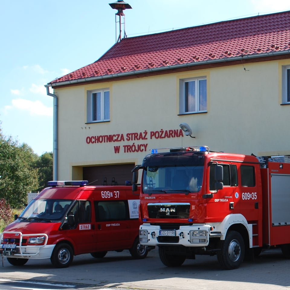 Ochotnicza Straż Pożarna w&nbsp;Trójcy - logo organizacji