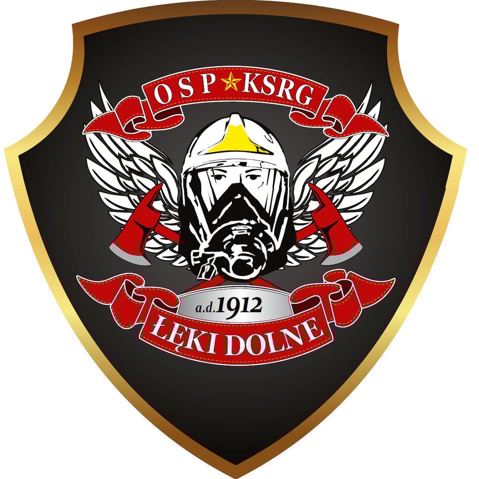 Ochotnicza Straż Pożarna w&nbsp;Łękach Dolnych - logo organizacji