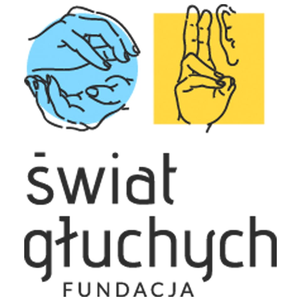 Fundacja Świat Głuchych - logo organizacji