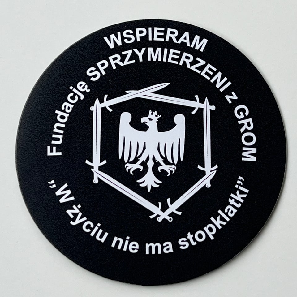 Fundacja SPRZYMIERZENI z&nbsp;GROM - logo organizacji