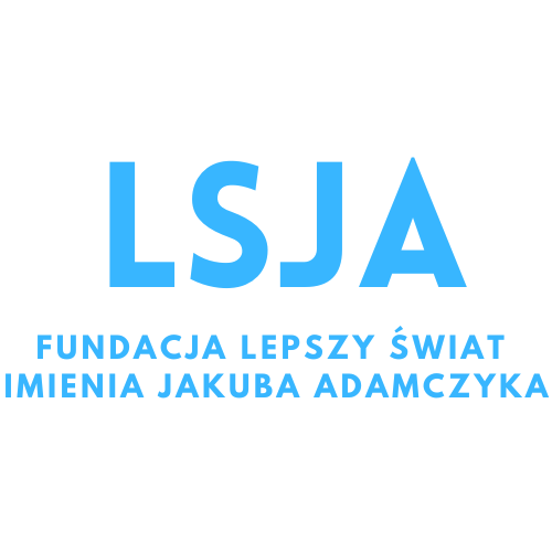 FUNDACJA LEPSZY ŚWIAT IMIENIA JAKUBA ADAMCZYKA - logo organizacji