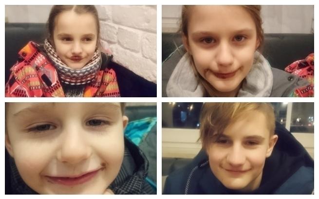 Ela, Zuzia, Wiktoria, Kuba, Bartek