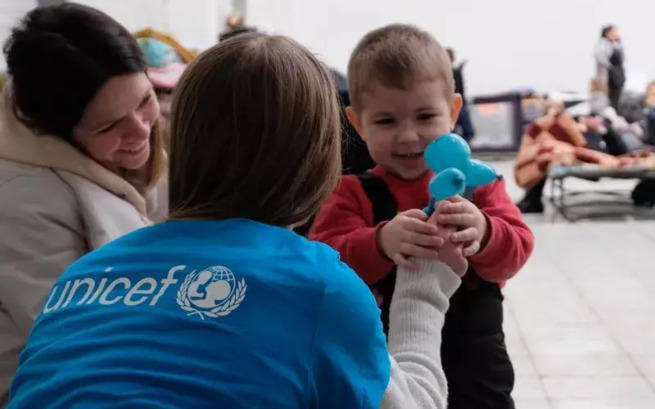 UNICEF Pomoc dzieciom na Ukrainie