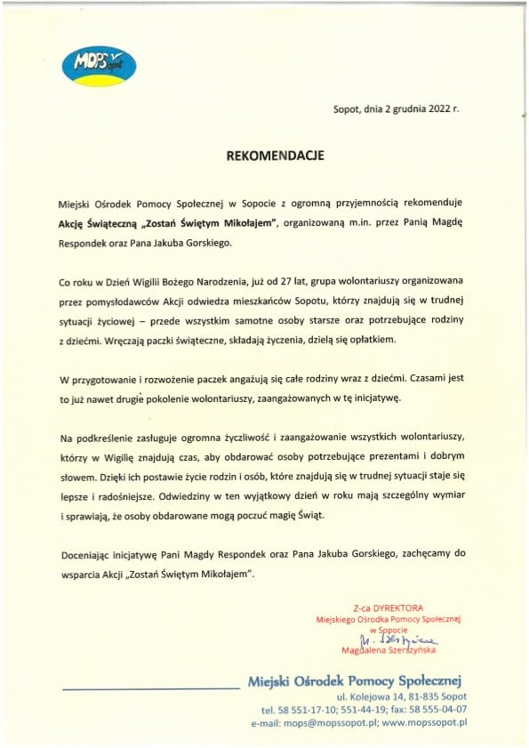 Akcja Zostań Świętym Mikołajem