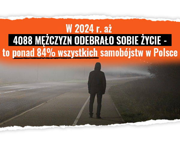 #niewidaćpomnie - razem dla mężczyzn w kryzysie psychicznym!