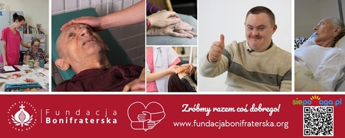 Wspomóż pacjentów bonifraterskiego hospicjum - wspólnie stwórzmy dla nich lepsze jutro! Twoje serce, ich uśmiech!