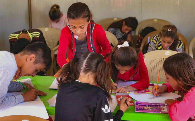 Wspieramy edukację kobiet i dzieci w Iraku