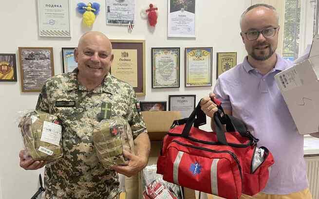 pomoc ofiarom wojny w Ukrainie