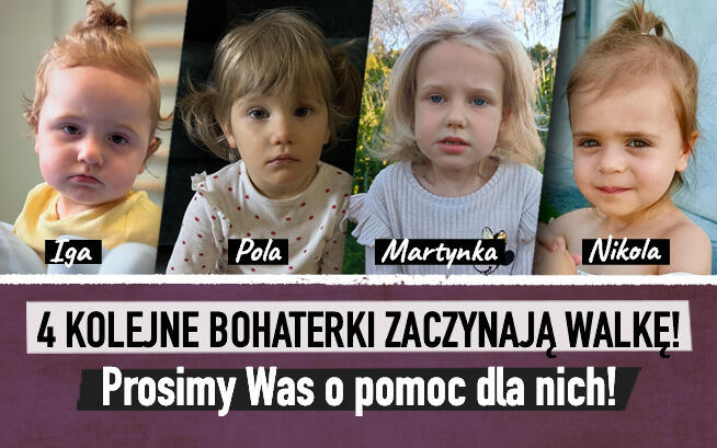 Lenka, Malwinka, Alunia, Dianka, Gaja, Julcia, Misia, Gaja, Lenka, Laurka, Amelka, Amelka, Ola, Wiktoria, Wiktoria Retta