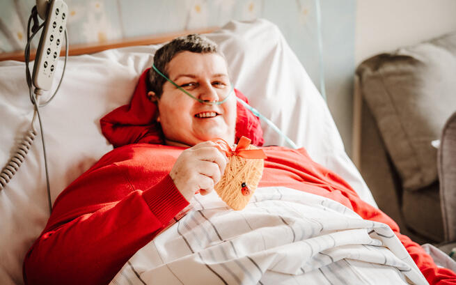 Dla Pacjentów takich, jak Pani Magda - pompa infuzyjna, dzięki której można opanować ból.