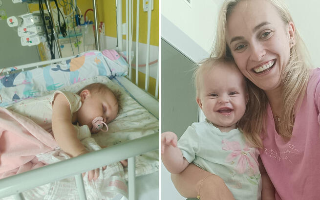 Support Little Maja in Her Battle for Life Maja Komorowska