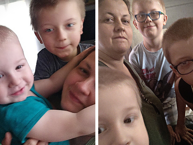 Agnieszka Gędzior z dziećmi - zdjęcie główne
