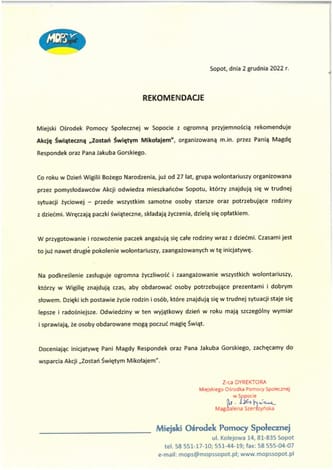 Akcja Zostań Świętym Mikołajem