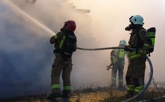 Wypadek STRAŻAKÓW! Szkolili się by ratować innych, teraz sami potrzebują pomocy!