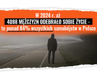 #niewidaćpomnie - razem dla mężczyzn w kryzysie psychicznym!