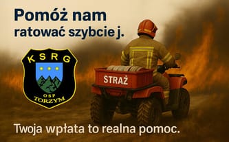 Pomóż nam ratować szybciej – zbieramy na kład ratowniczy dla OSP Torzym!